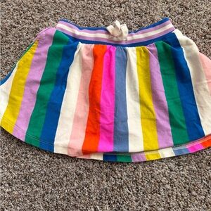 Boden Multicolor Rainbow Stripe Skirt - Blue, Purple, Pink, Green